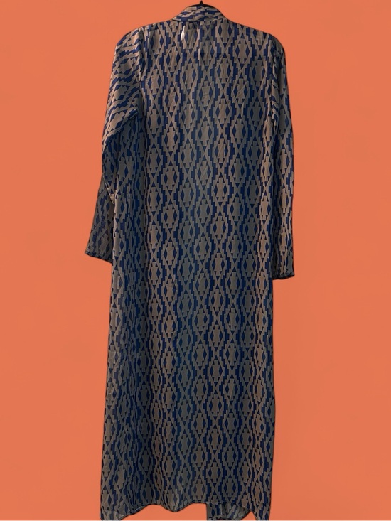 Louella by Ibtihaj Muhammad Other - Blue Ikat Caftan Kimono / Made in LA /
Louella by Ibtihaj Muhammad / Boho